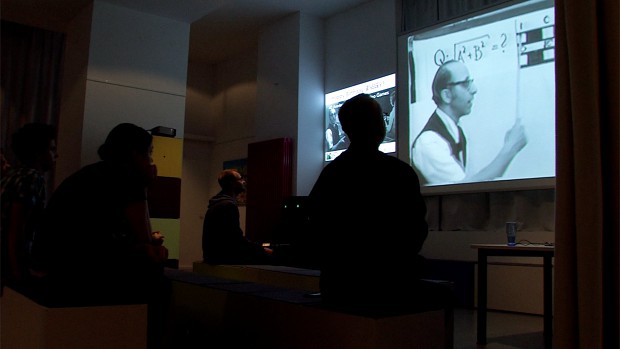 Ralph H. Baer und seine Odyssey-Spielkonsole im Computerspielemuseum Berlin